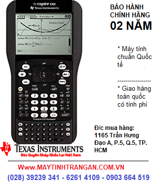 texas Instruments TI-NSPIRE CAS,Máy tính lập trình Vẽ đồ thị Texas Instruments TI-NSPIRE CAS | CÒN HÀNG 